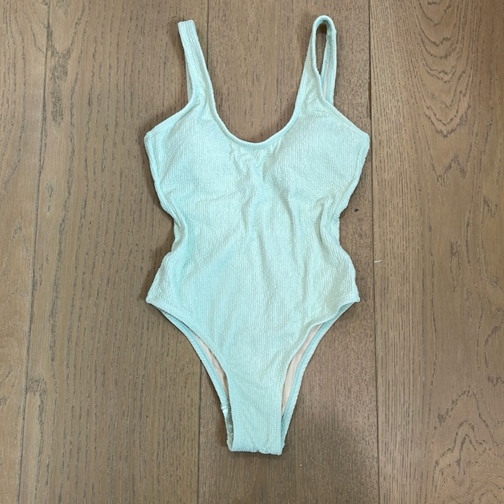 Green One Piece Swimsuit